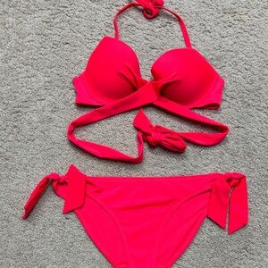 Boux avenue Vibrant Pink Bikini Set